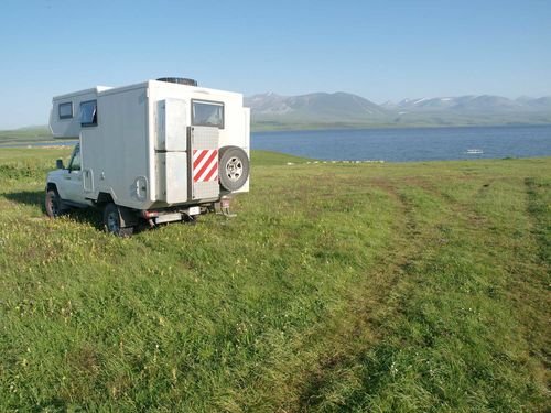 Stellplatz: Übernachtung am Paravani See